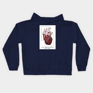 A Heart At Conflict Kids Hoodie